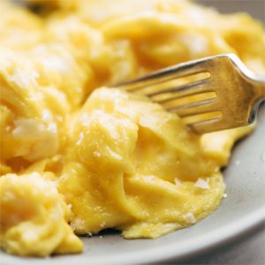 scrambled eggs